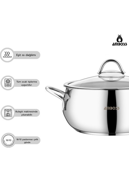 51 Parça İdeal Paslanmaz Çelik ve Döküm Yanmaz Yapışmaz Tencere Çatal Bıçak Kaşık Çeyiz Seti indirimleri