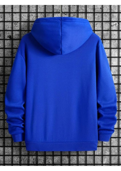 Never Losangeles Cep Üstü Baskılı 2 Iplik Şardonlu Kapüşonlu Cepli Sweatshirt fiyatları