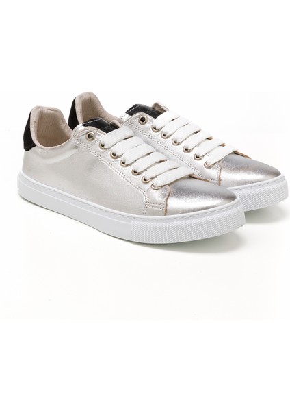 Kadın Sneaker ( Günlük) MAR-25Y-209-02 John May Gümüş-Siyah Sim fiyatları