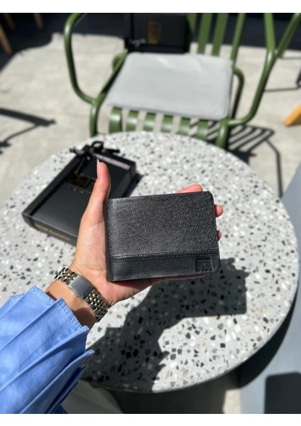 Private Collection Kişiselleştirilebilir Siyah Hakiki Deri Cüzdan (8,5X11) fiyatları