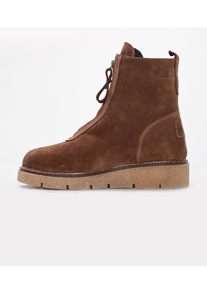 Hakiki Deri Kürklü Kadın Klasik Bot 657KZA2502 fiyatları