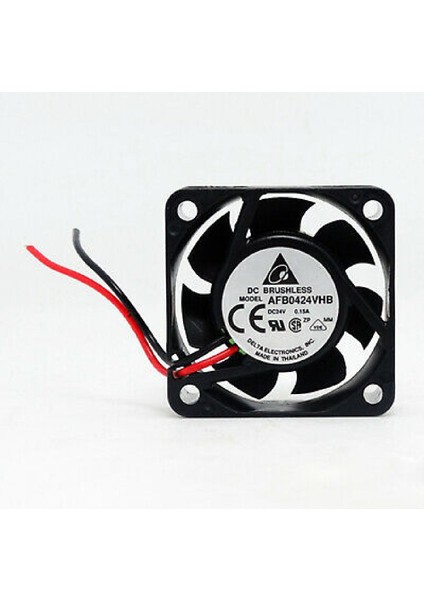 AFB0424VHB ,40X15MM 24VDC 13-Cfm 2-Kablo Fan