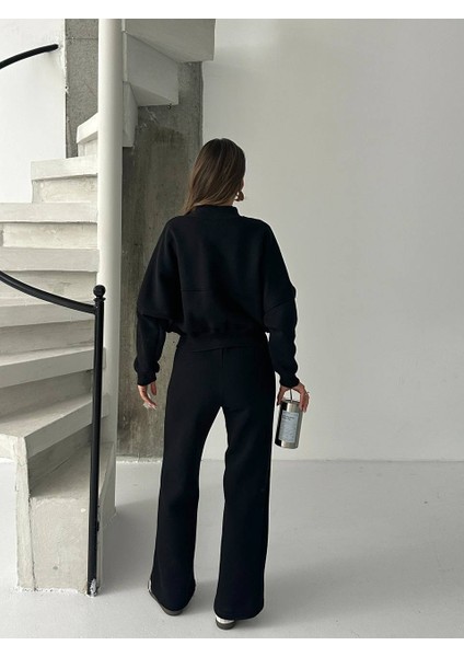 Kadın 3 Iplik Içi Şardonlu Penye Kumaş Çimalı Zr Eşofman Takımı fiyatları