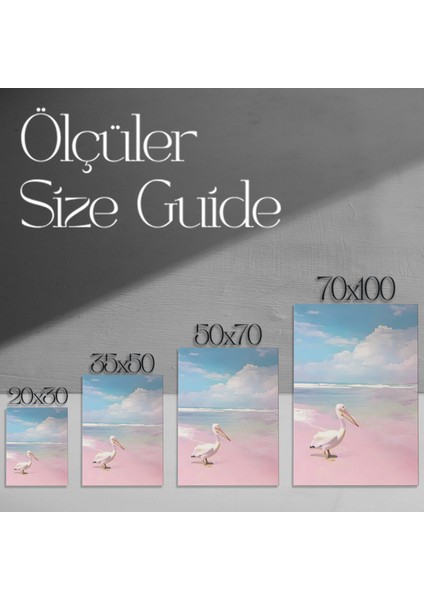 Pembe Kumsalda Pelikan Tablosu modelleri