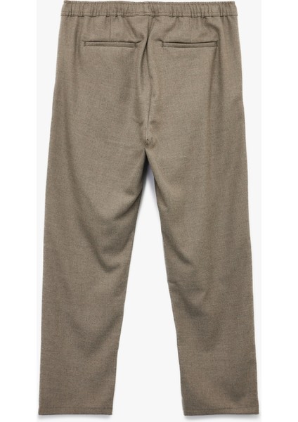 Cep Detaylı Viskon Karışımlı Beli Lastikli Pantolon fiyatları