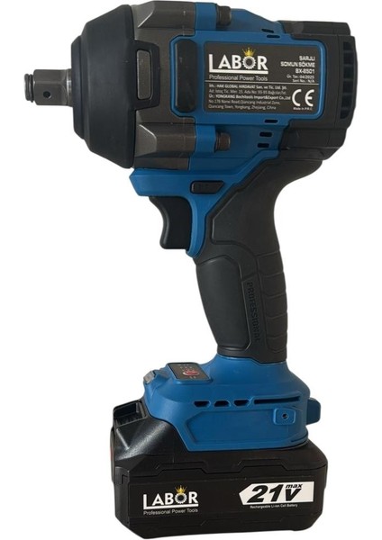 BX-8501 1/2’’ Darbeli Somun Sökme 21V 4.00 Ah Çift Akülü 850 Nm Çantalı modelleri