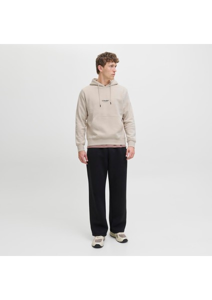 Erkek Gögüs Minimal Logo Baskili Kapüsonlu Sweatshirt - Soho fiyatları