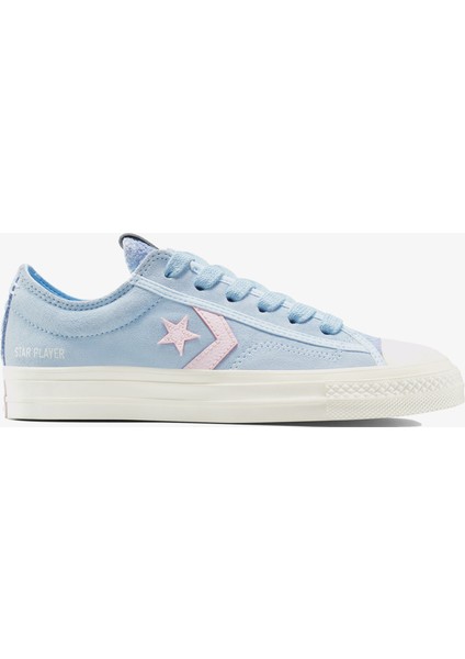 Star Player 76 Colorful Suede Kadın Mavi Sneaker