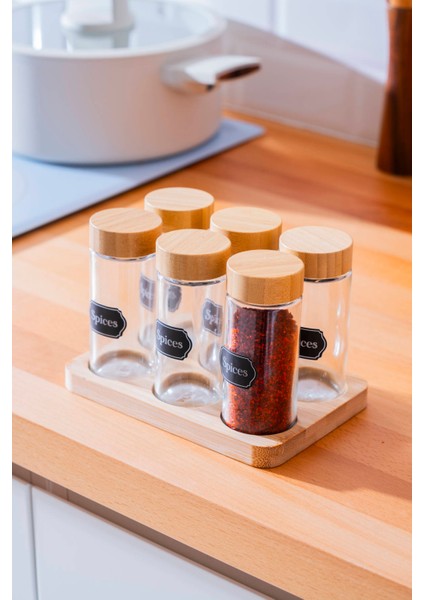 Calix Standlı 6 Lı Baharatlık Takımı modelleri