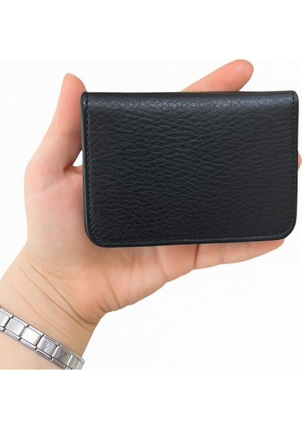 Private Collection Kişiselleştirilebilir Siyah Hakiki Deri Cüzdan