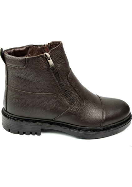 25992 Kahverengi Deri Içi Kürklü Erkek Bot fiyatları