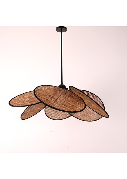 Mylamp Papatya Yeni Desen Doğal Hazeran Avize 75 cm