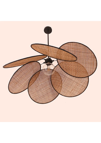 Mylamp Papatya Yeni Desen Doğal Hazeran Avize 75 cm fırsatları