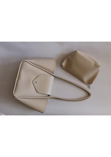 Dolviz Makyaj Çantalı Omuz Çantası