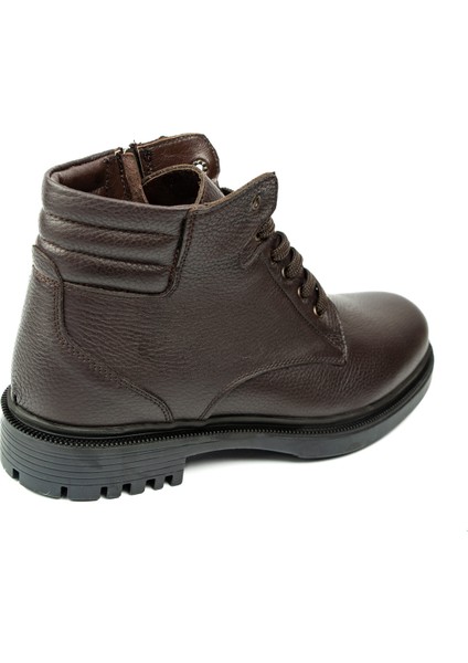 139 Kahverengi Deri Içi Kürklü Erkek Bot fırsatları