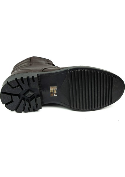 139 Kahverengi Deri Içi Kürklü Erkek Bot indirimleri