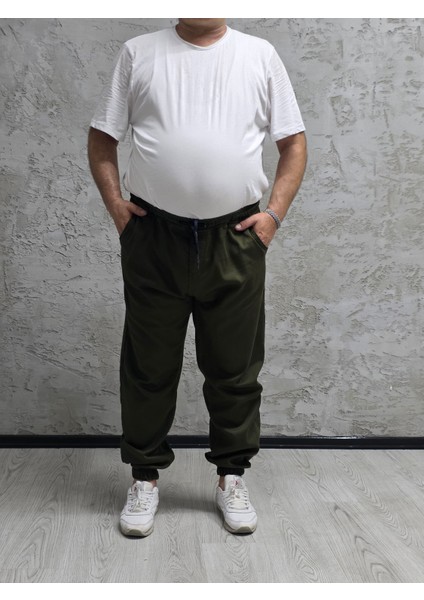 15000-BATTAL Bel ve Paça Lastikli Pantolon