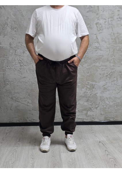 15000-BATTAL Bel ve Paça Lastikli Pantolon