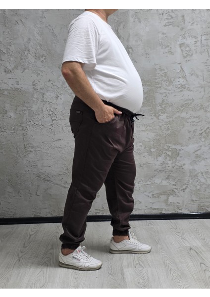 15000-BATTAL Bel ve Paça Lastikli Pantolon fiyatları