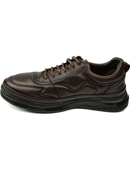 1653 Kahverengi Deri Erkek Ayakkabı modelleri