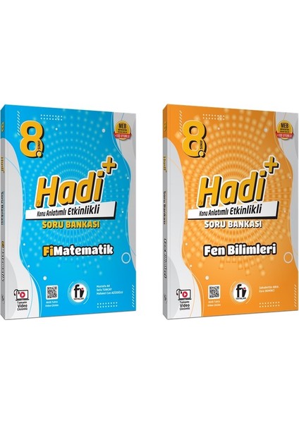 Fi Yayınları 8. Sınıf Hadi Konu Anlatımlı Soru Bankası Matematik ve Fen fiyatları