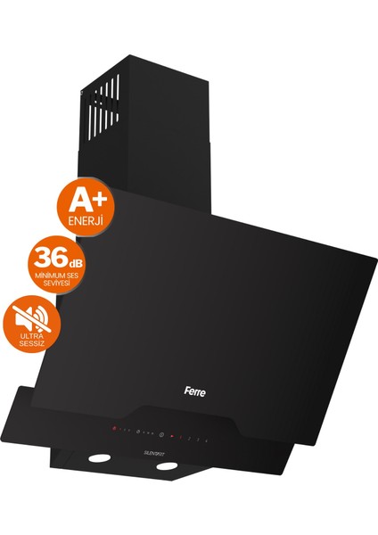 Fryart&flowart Novetra Sessiz Davlumbaz Elektrikli Siyah Ank. Set (D063-SA + MS263 + XE63CS) fiyatları