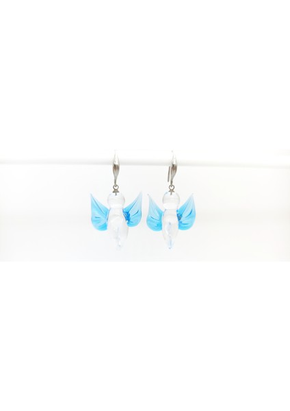 Melek Küpe Murano Cam El Yapımı indirimleri