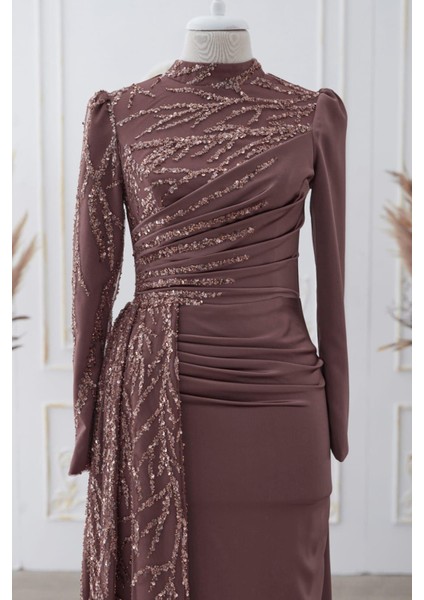 Güneş Tesettür Abiye Kahve fiyatları