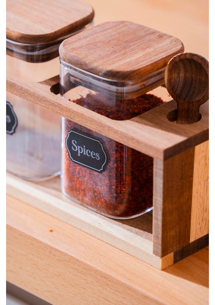 Calix Standlı 4 Lü Baharatlık Takımı modelleri
