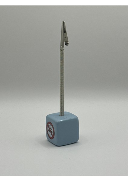 No Smoking Tasarım | Masaüstü Not Tutucu | Klipsli Dökme Taş Notluk | Ofis & Ev Için fırsatları