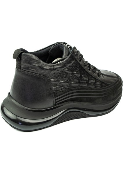 5014 Siyah Deri Erkek Bot fırsatları