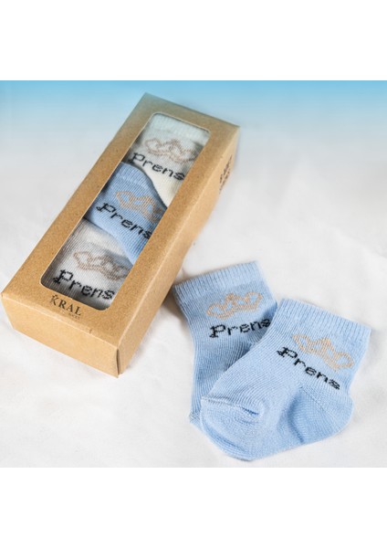 6 Çift Erkek Bebek Çorap Kutulu Patik Boy – Yıldız Desenli, Pamuklu fırsatları