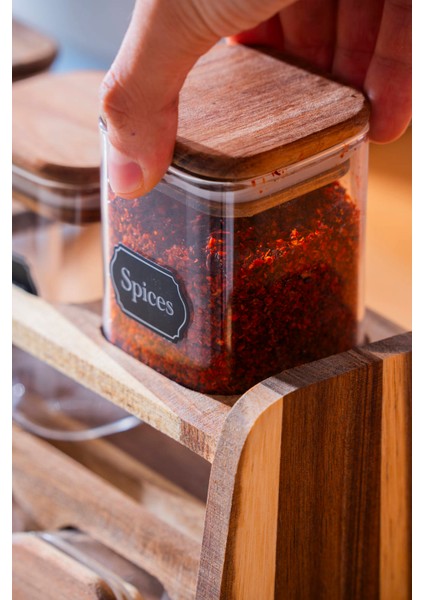 Calix Standlı 6 Lı Baharatlık Takımı indirimleri