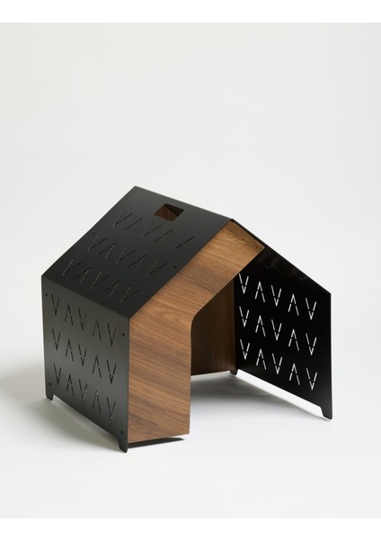 Vidar Kedi & Köpek Evi - Siyah