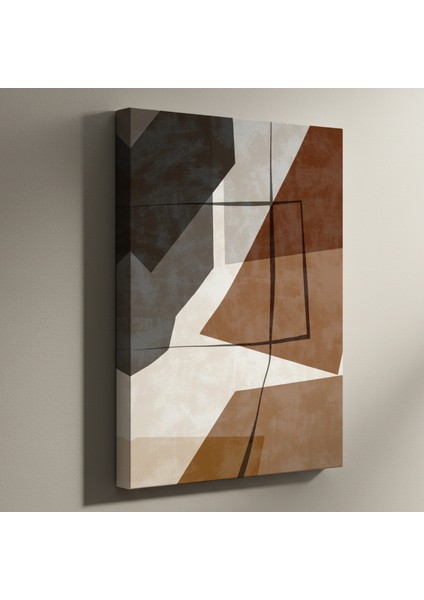 Soyut Geometrik Desen Tablosu