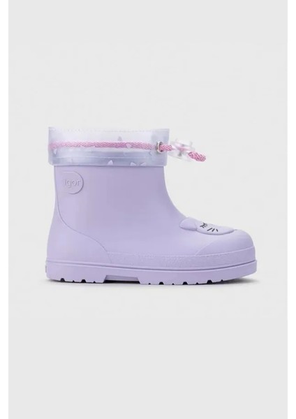 Mendi Gato Kız Çocuk Yağmur Çizmesi - Lila W10322-018