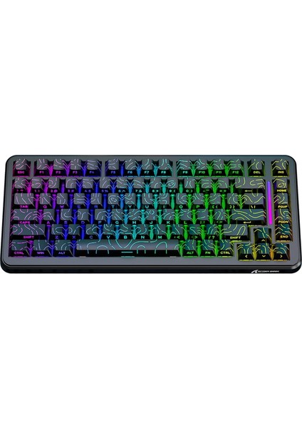 Attack Shark X82 Pro He Hall Effect Rapid Trigger Snaptap Mekanik Klavye %75 Dizilim Manyetik Switch fırsatları