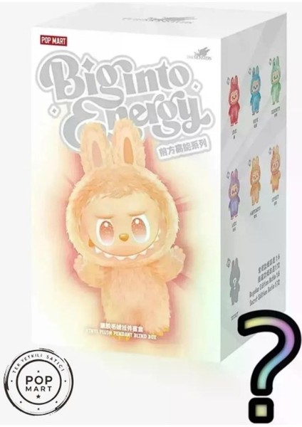 Labubu Macaron The Monsters, Biginto Energy Labubu (18 cm - Kutulu) Süpriz Renk - Orginal