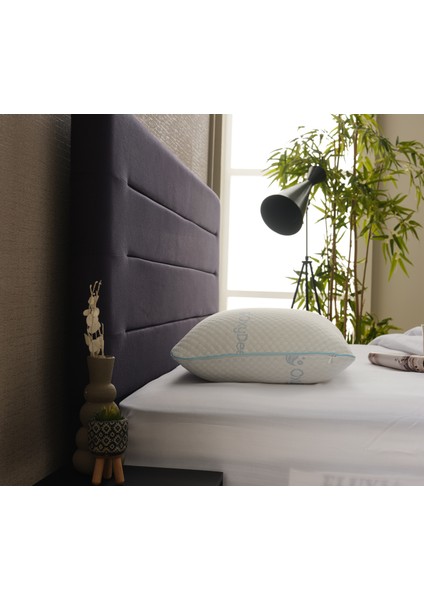 Yorgunluk Önleyici Oxydeep Yastık - Uyku Düzenleyen Ortopedik Ergonomik Tombul [ Visko Yastık ] [1 Adet] modelleri