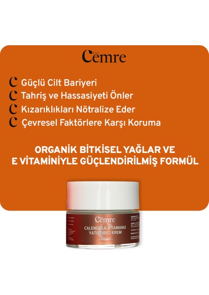 Calendula & Tamanu Yatıştırıcı Krem 50 ml fiyatları