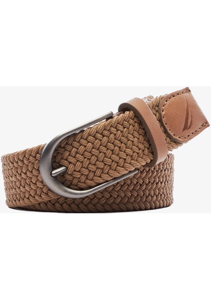 Erkek Bej Örgü Kemer