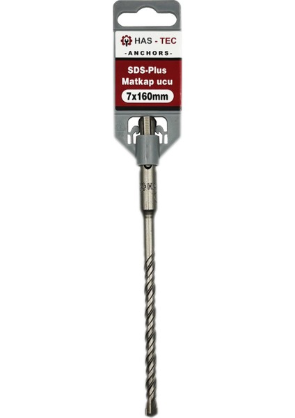 Sds-Plus Matkap Ucu | 7X160MM | Kırıcı Delici Hilti Uyumlu Beton Delme Uçları