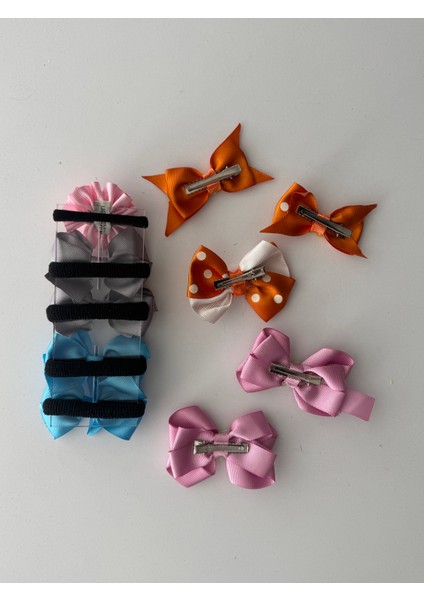 Fiyonklu Saç Tokası 10'lu – Renkli Set, Günlük & Okul fiyatları