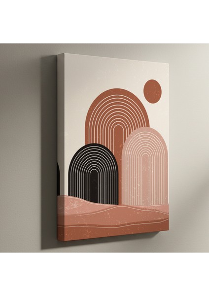 Minimalist Soyut Geometrik Sanat Tablosu