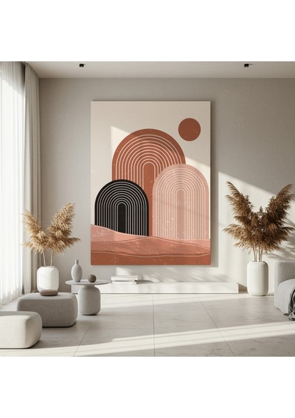 Minimalist Soyut Geometrik Sanat Tablosu fırsatları