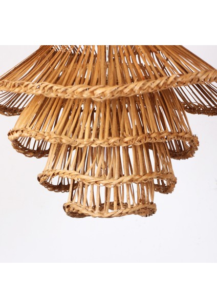 MYLAMP Luna Rattan Avize 55x60 cm modelleri