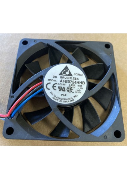 AFB0724HHB-F00 ,70X15MM 24VDC 38-Cfm 3-Kablo Fan