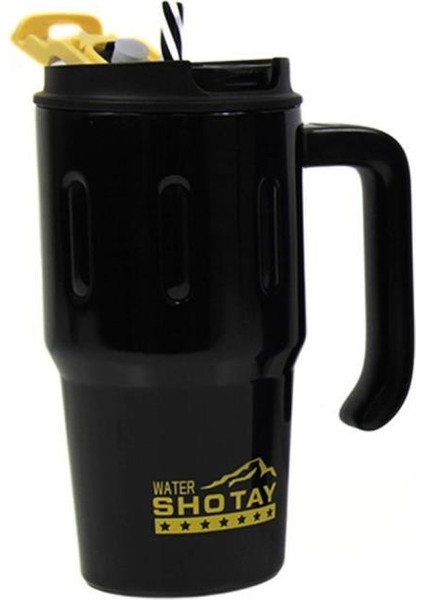Shotay Handle Mug 650 Ml. Siyah ST-8169