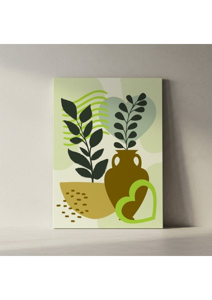 Soyut Bitkisel Desen Tablosu fiyatları