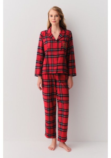 Lauren Maskülen Pijama Takımı